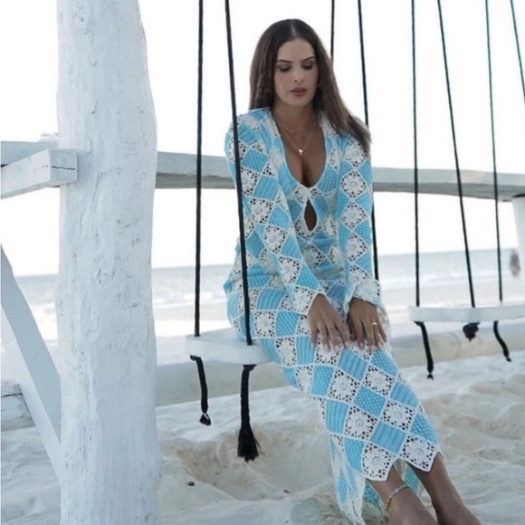 Zara Dresses & Skirts - Zara Blogger Favorite Crochet Maxi Dress